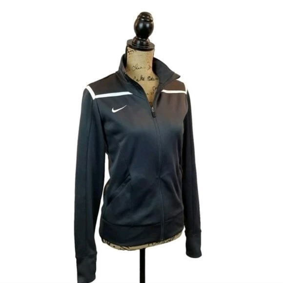Nike Jackets & Blazers - Nike Dri-Fit Full Zip Jacket Athletic Woman's XS Dark